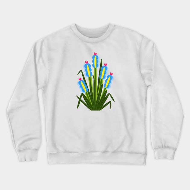 Fantasy Flowers Crewneck Sweatshirt by AdrianaStore